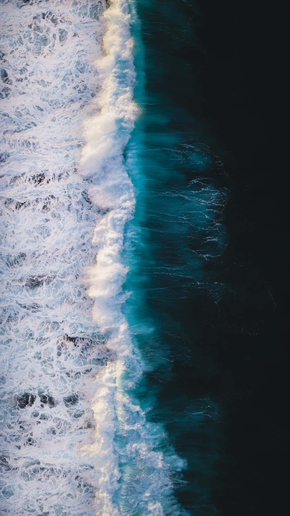 Portrait Mode, 1000 x 1777, turquoise waves, HD Phone Wallpaper