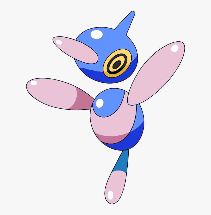 Porygon Z, blue, pink, SD Phone Wallpaper