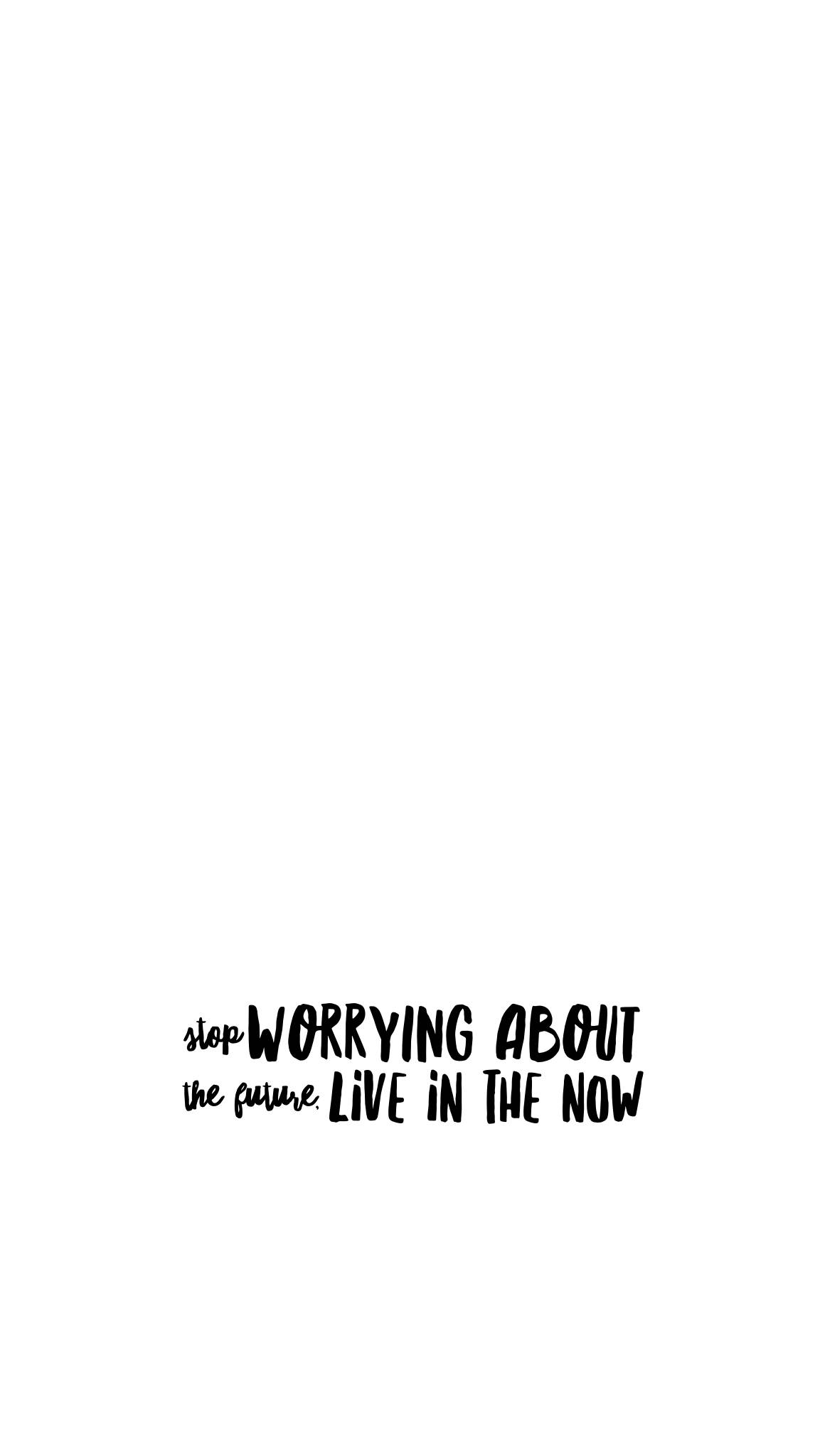 black handwritten text, white background, Stop Worrying, Full HD Phone Wallpaper
