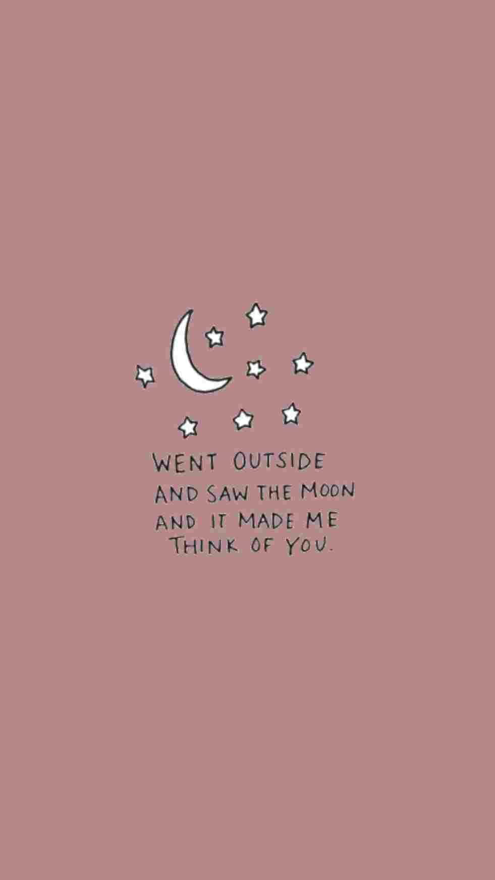 crescent moon, stars, hand-drawn, HD Phone Wallpaper