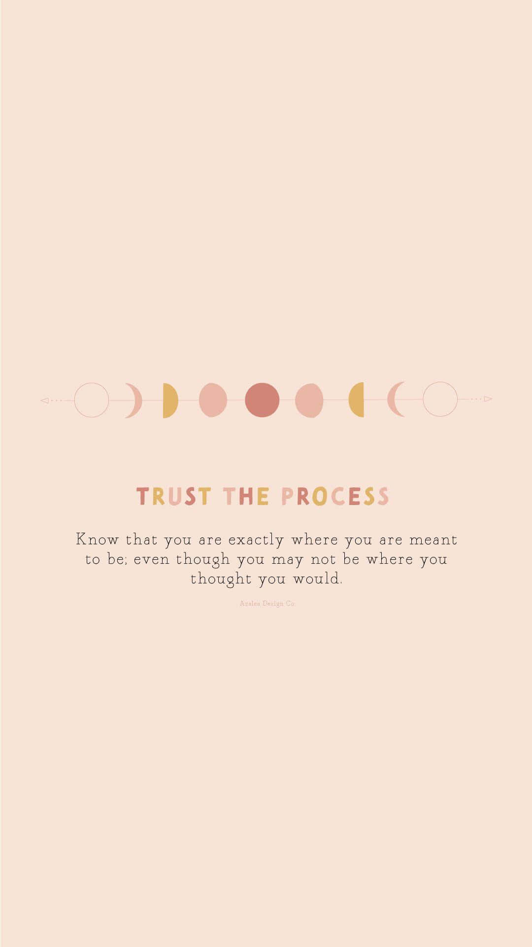 positivity aesthetic, minimalist pastel, moon phase icons, Full HD Phone Wallpaper