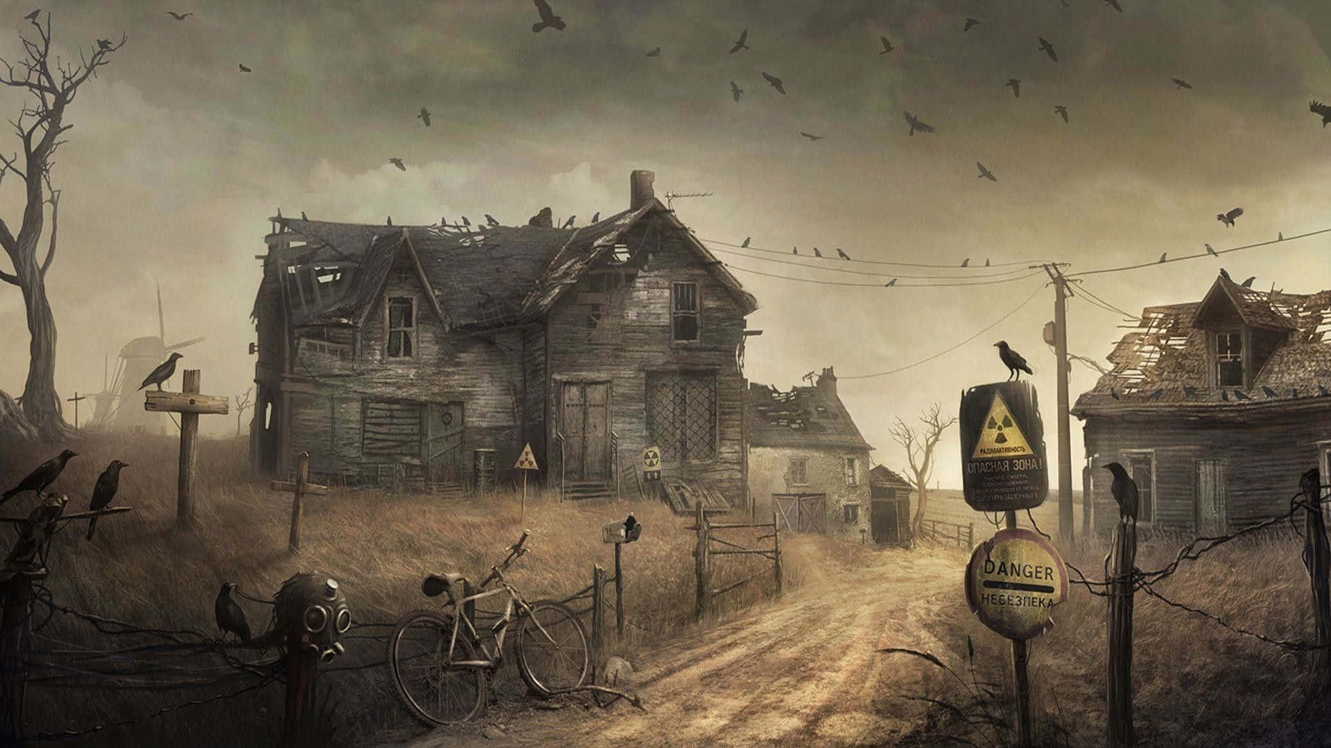 apocalypse 1920 x 1080 wallpaper, The End of Days Draws Near, abandoned houses, Full HD Desktop Wallpaper