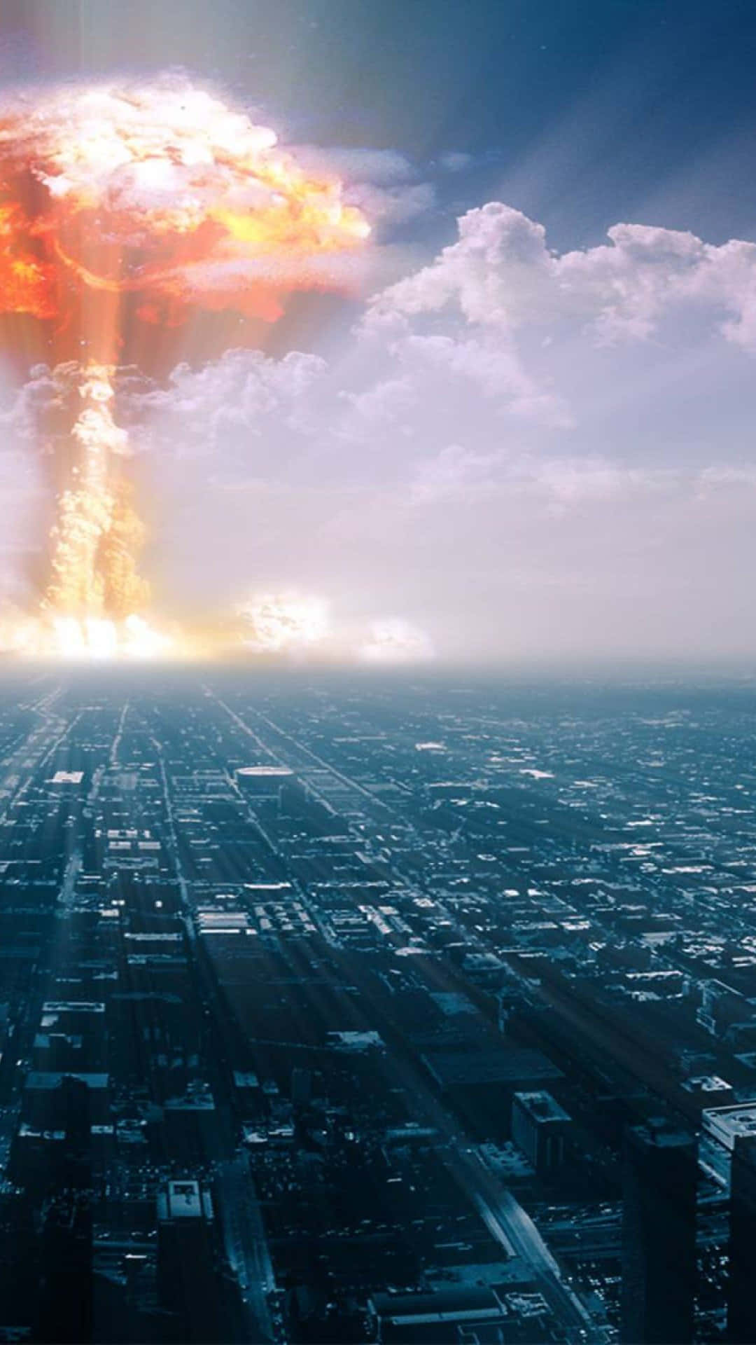 nuclear winter, 1080 x 1920 wallpaper, apocalyptic winter landscape, Full HD Phone Wallpaper