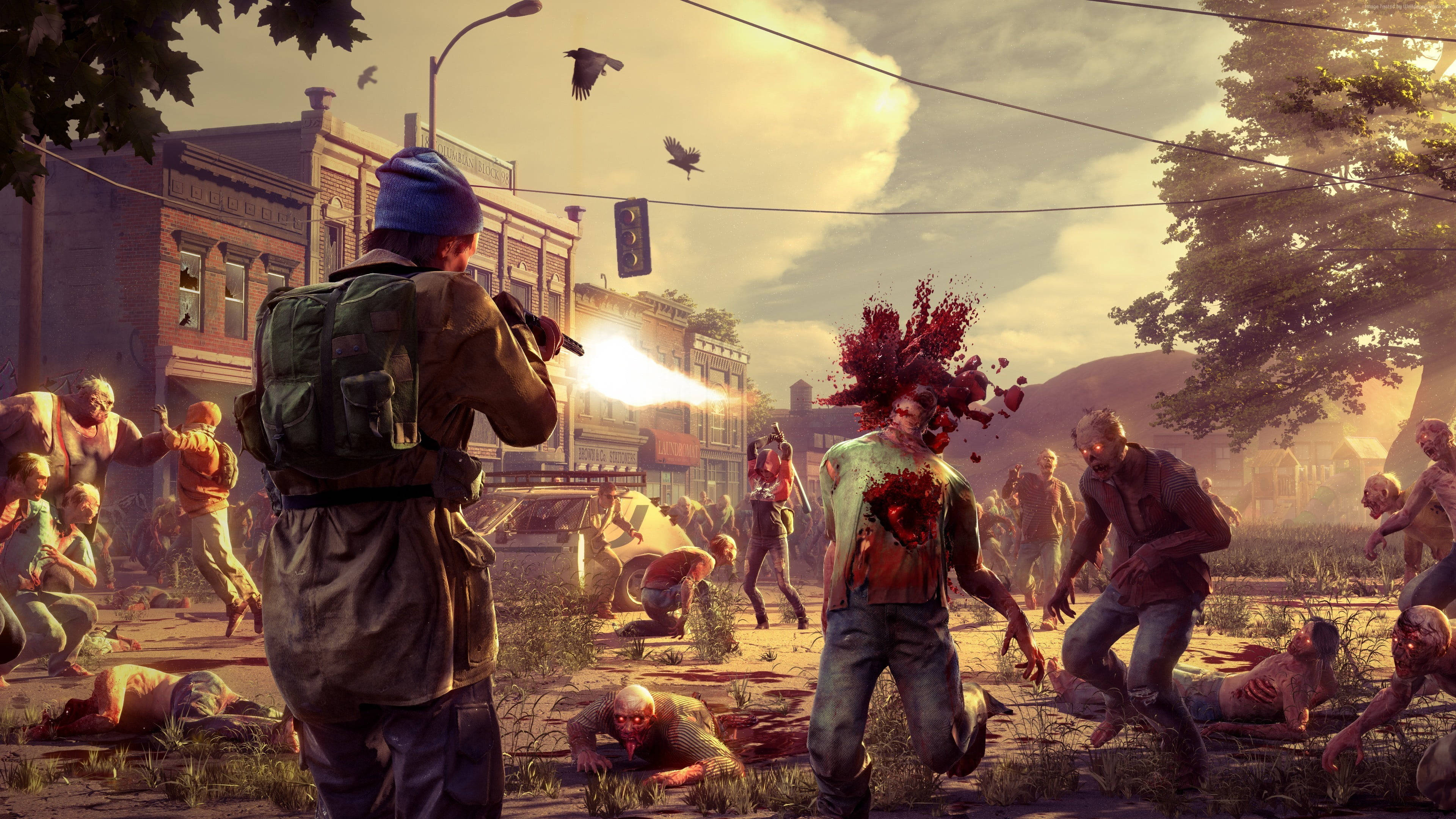zombie apocalypse, 3840 x 2160, soldier, 4K Desktop Wallpaper