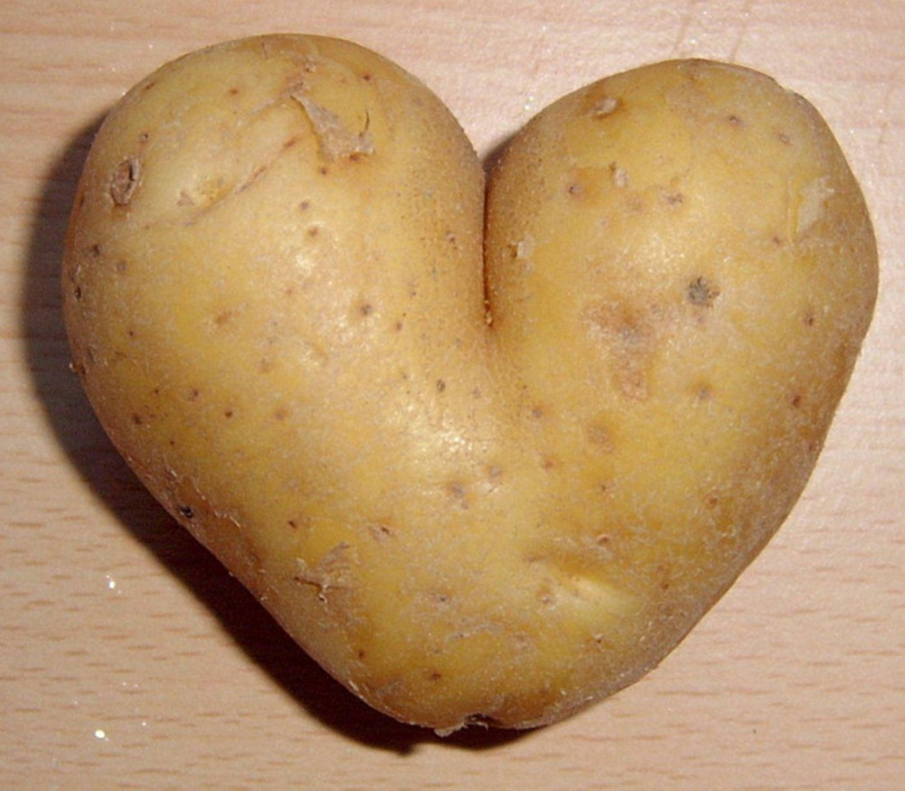 potato, heart shape, textured skin, HD Desktop Wallpaper