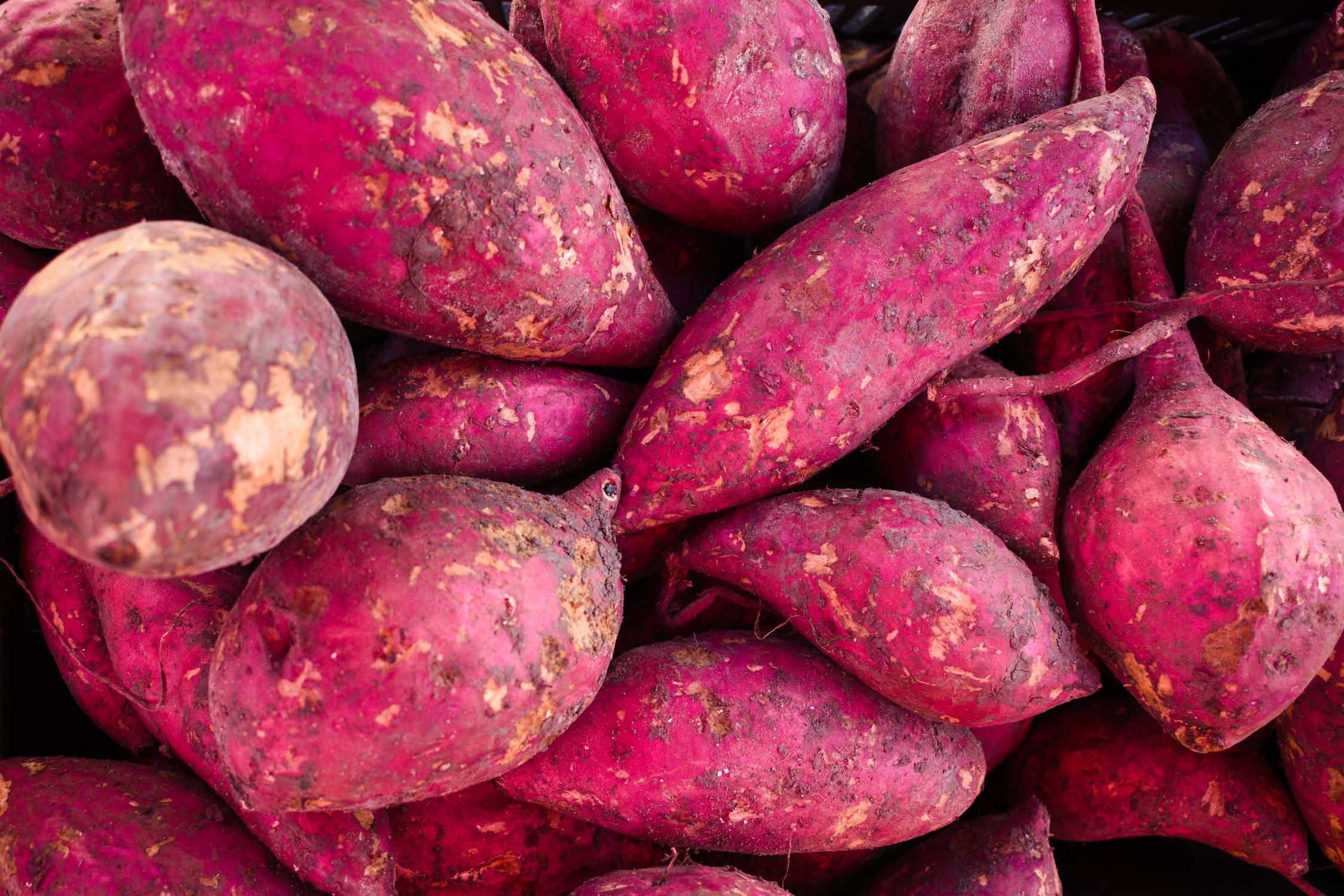 sweet potato, vibrant purple, earthy textures, Full HD Desktop Wallpaper