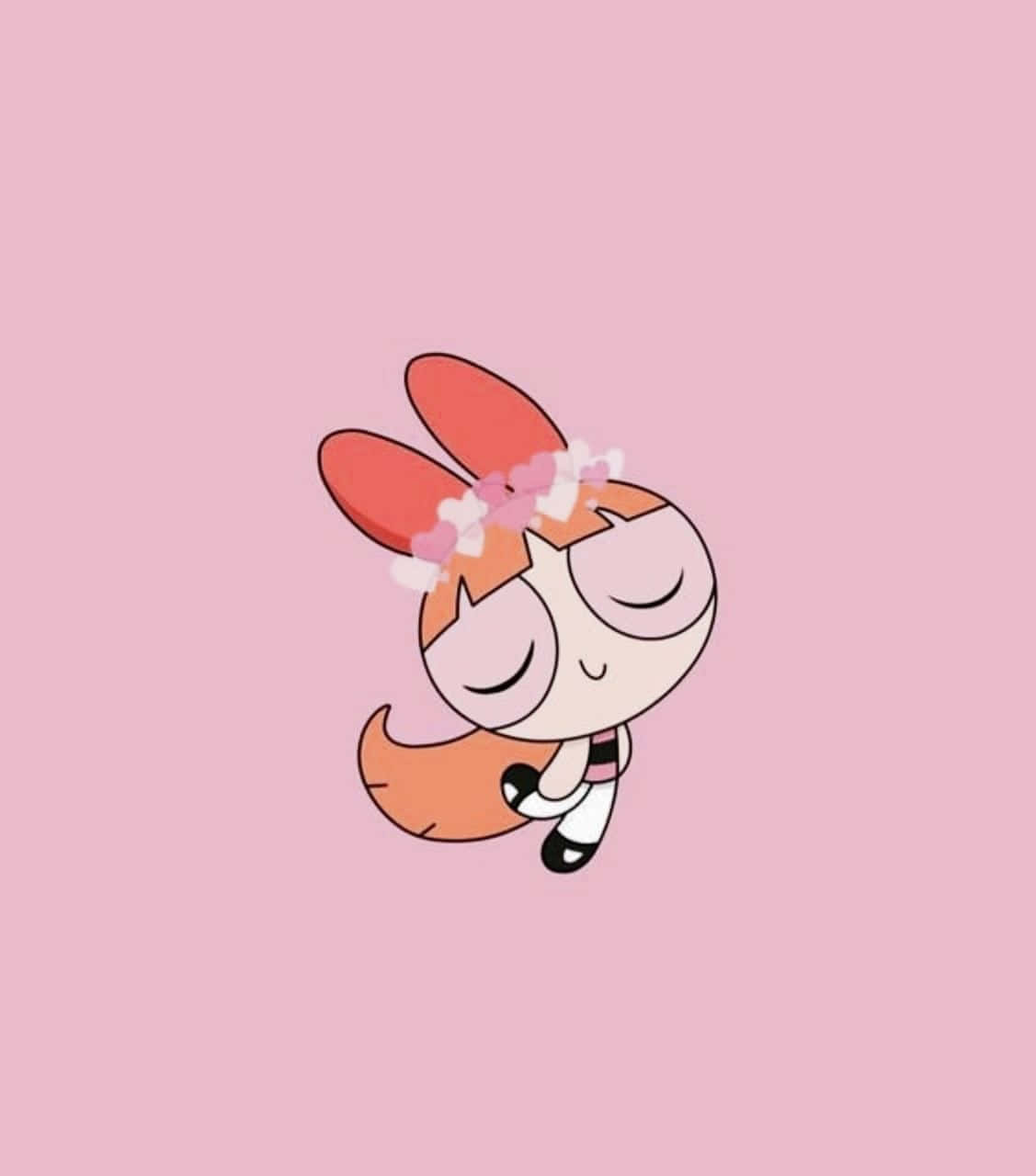 Powerpuff Girls Aesthetic, orange hair, bunny ears, HD Phone Wallpaper