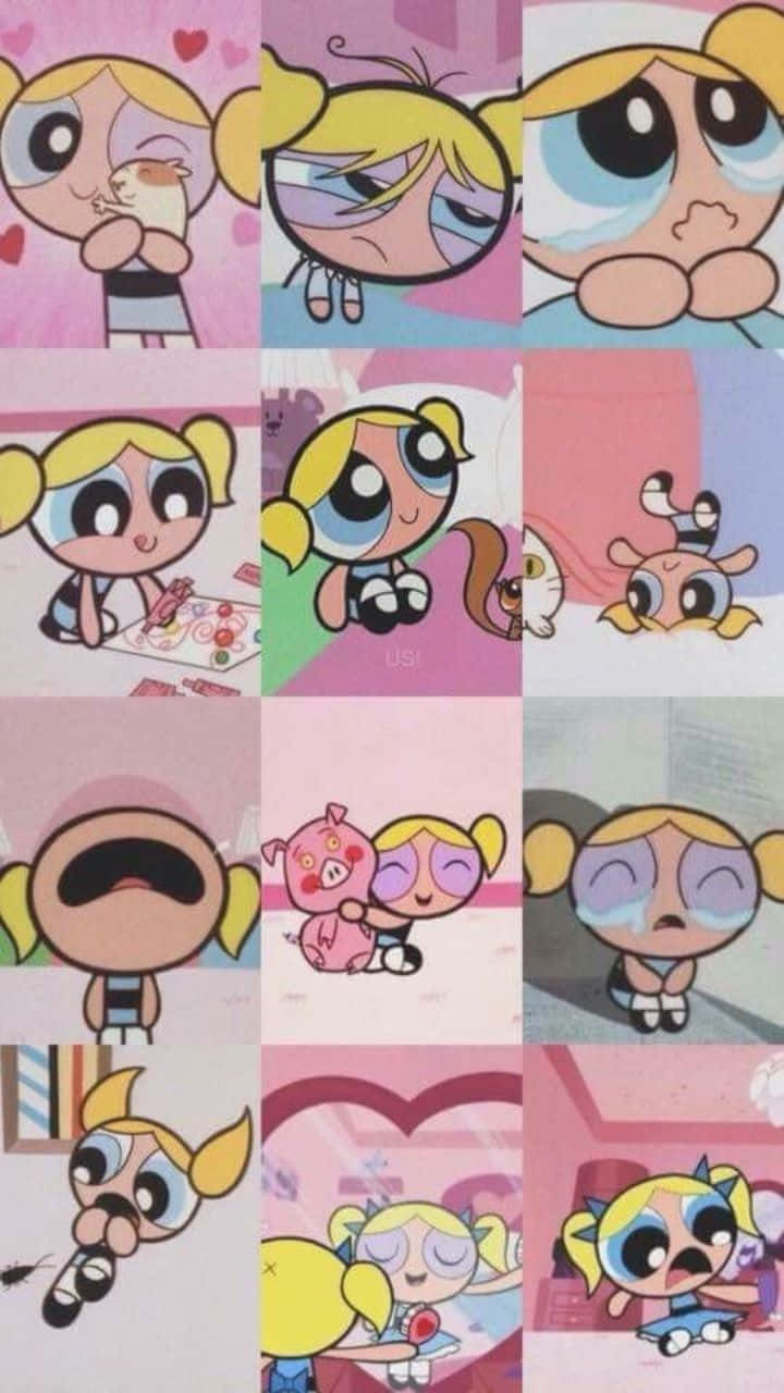 Powerpuff Girls, The Powerpuff Girls, pastel backgrounds, HD Phone Wallpaper
