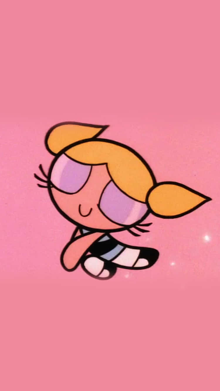 Powerpuff Girls, Bubbles, blonde pigtails, HD Phone Wallpaper