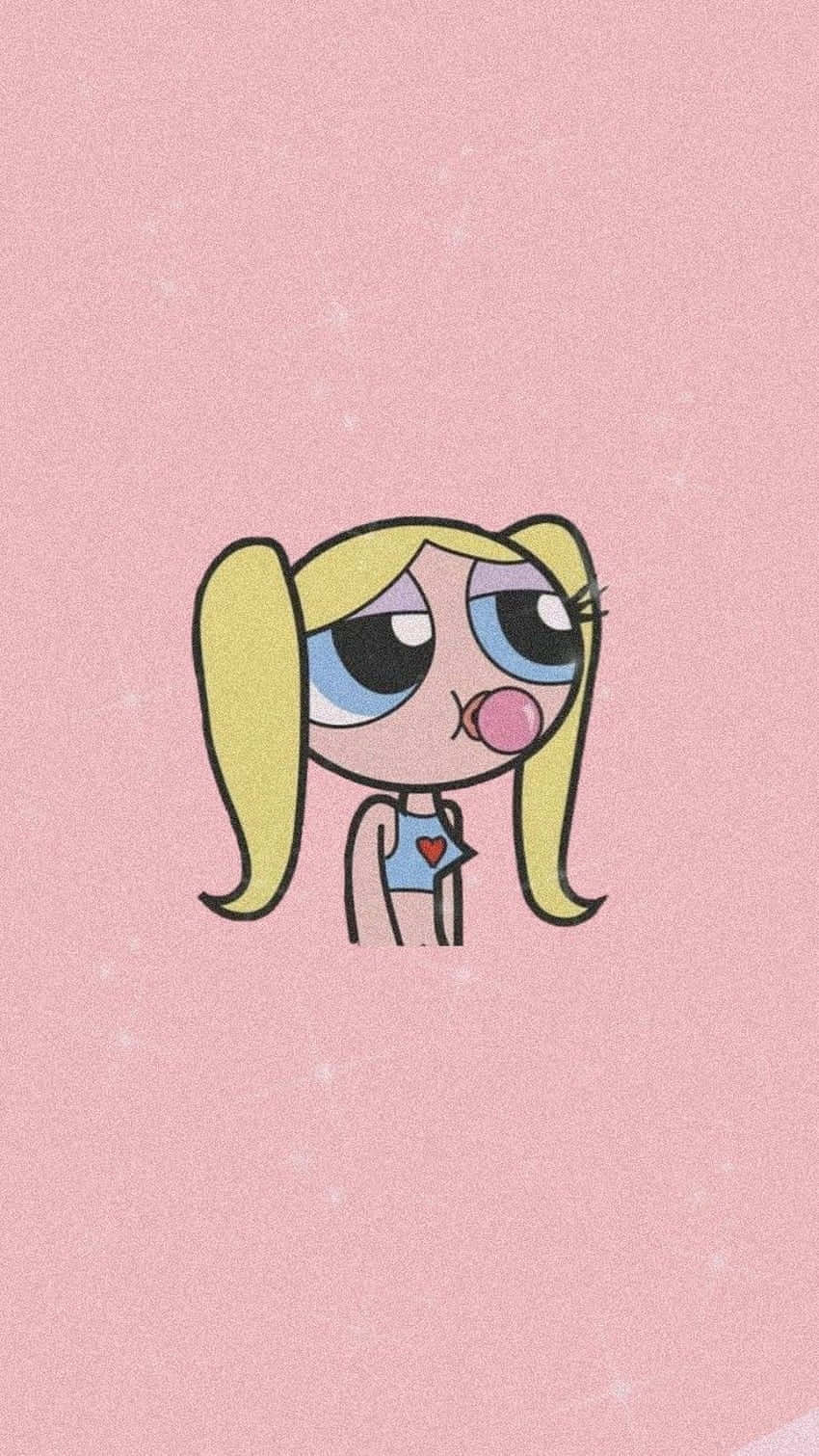Bubbles, Powerpuff Girls, blonde pigtails, HD Phone Wallpaper