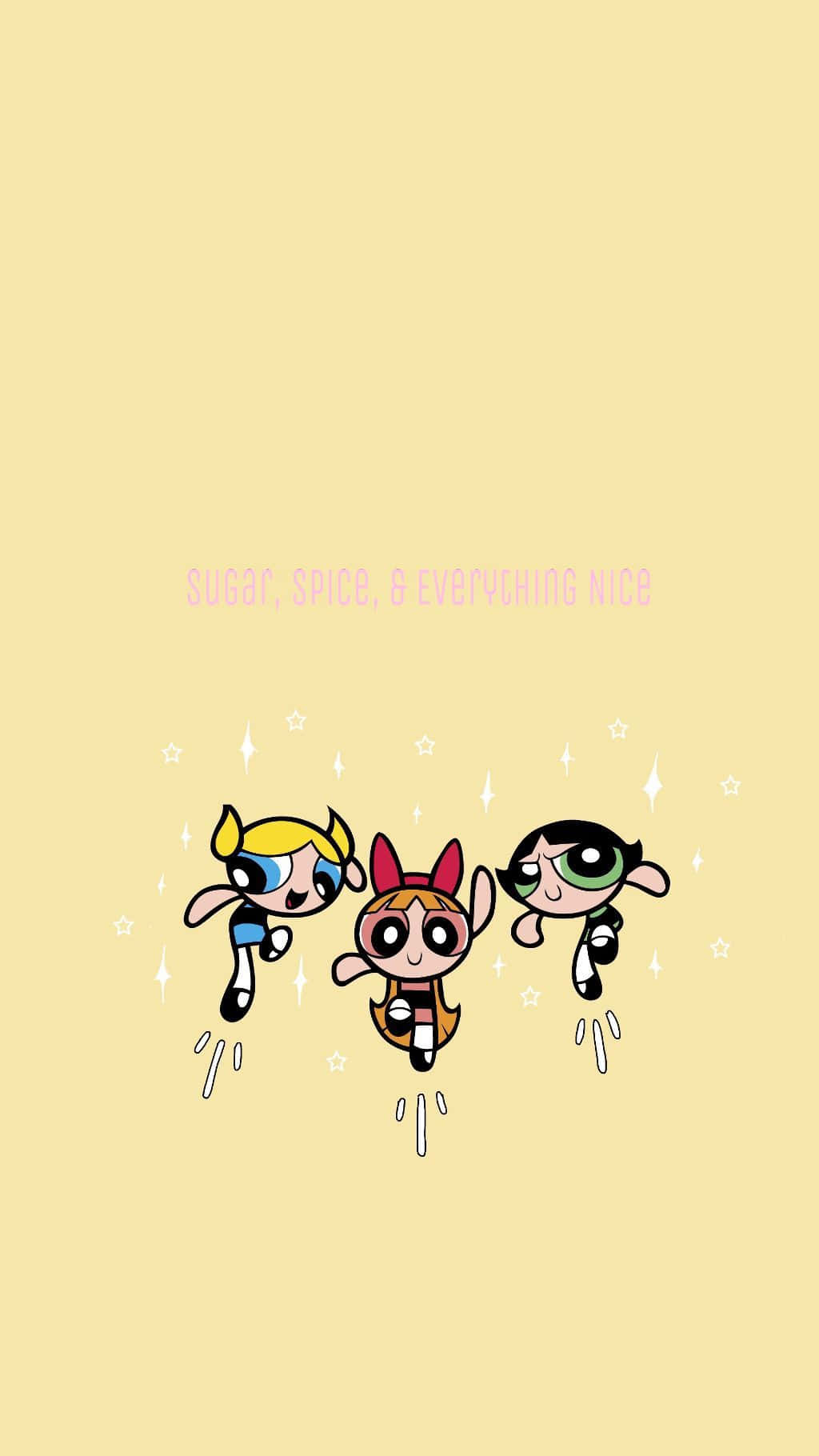 Powerpuff Girls, Bubbles, pastel aesthetic, HD Phone Wallpaper