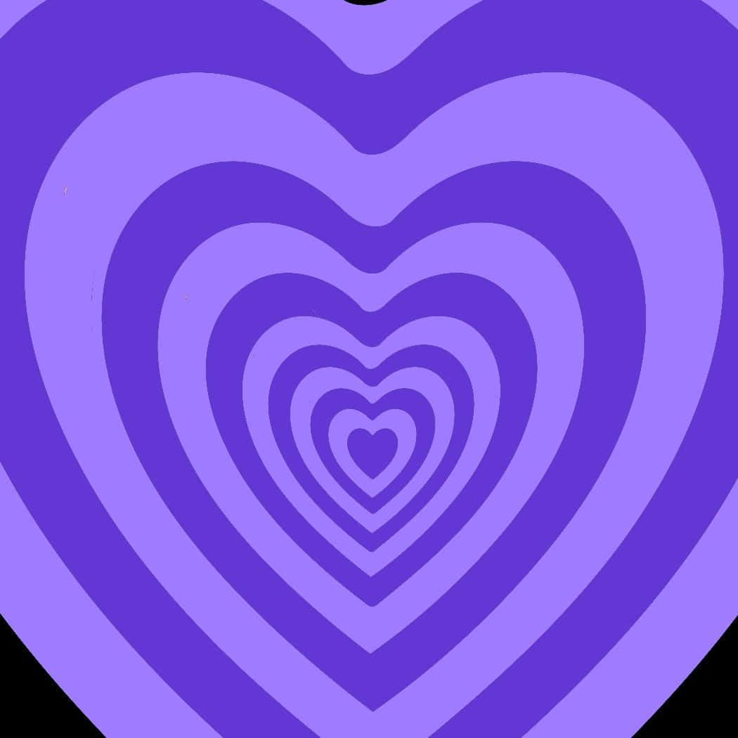 Powerpuff Girls, hearts, gradient purple tones, SD Desktop Wallpaper