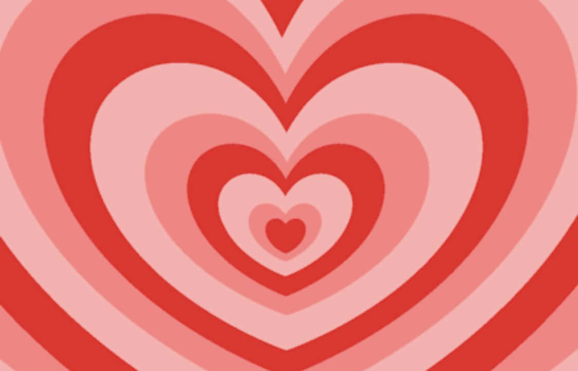 Powerpuff Girls, heart, concentric hearts, SD Desktop Wallpaper