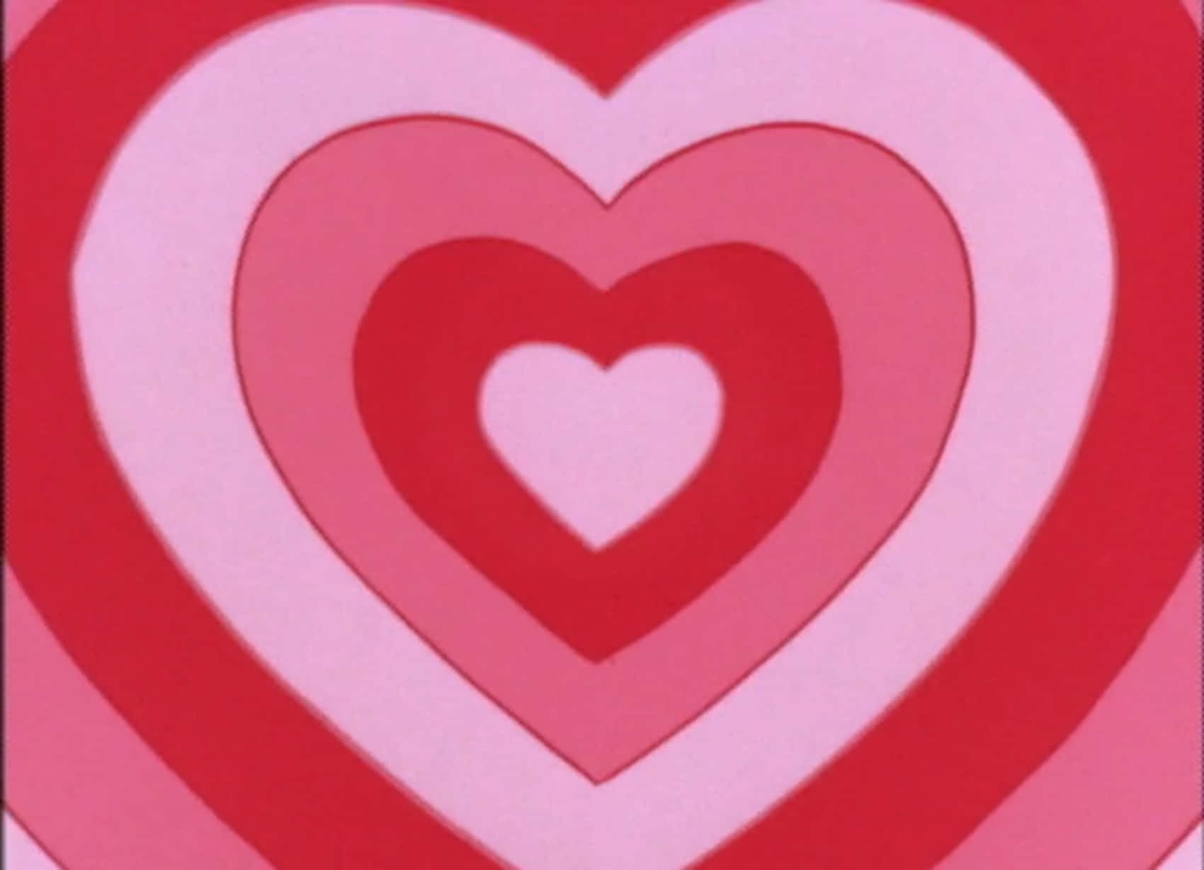 Powerpuff Girls, heart, pink, HD Desktop Wallpaper