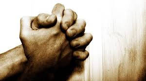 prayer, clasped hands, textured wooden background, SD Desktop Wallpaper