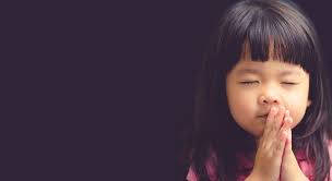 Prayer Young Girl Eyes Closed, young girl, dark hair, SD Desktop Wallpaper