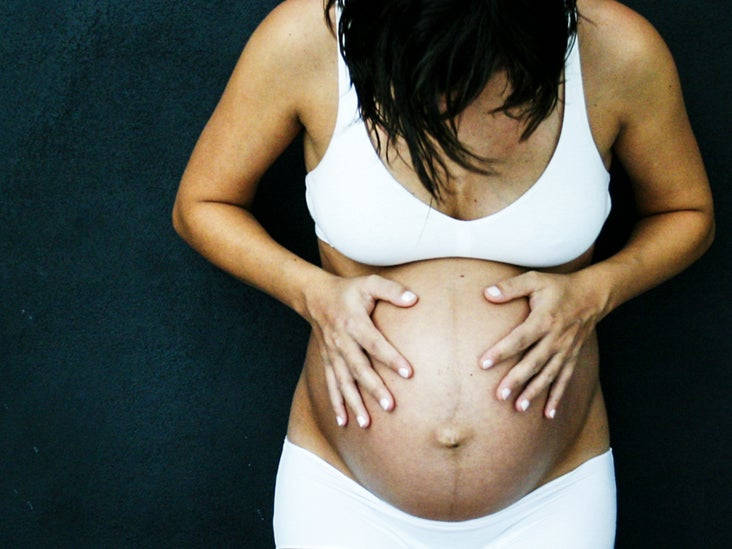 pregnant woman, white lingerie, belly, SD Desktop Wallpaper