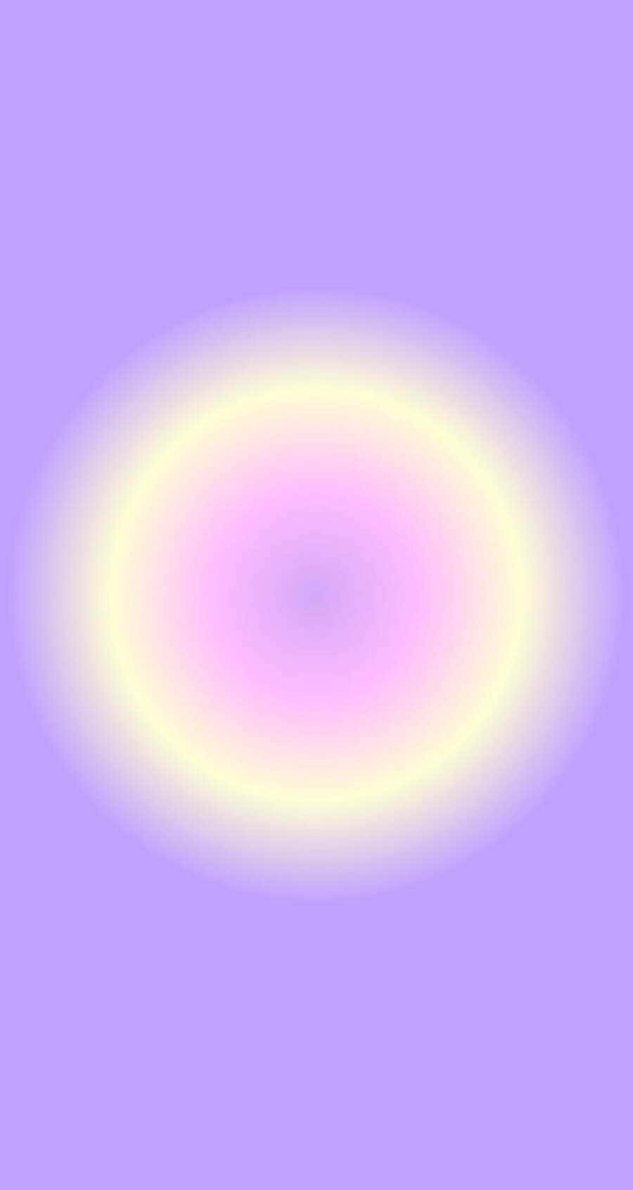 Preppy Aura Glow, glowing concentric circle, soft yellow, HD Phone Wallpaper