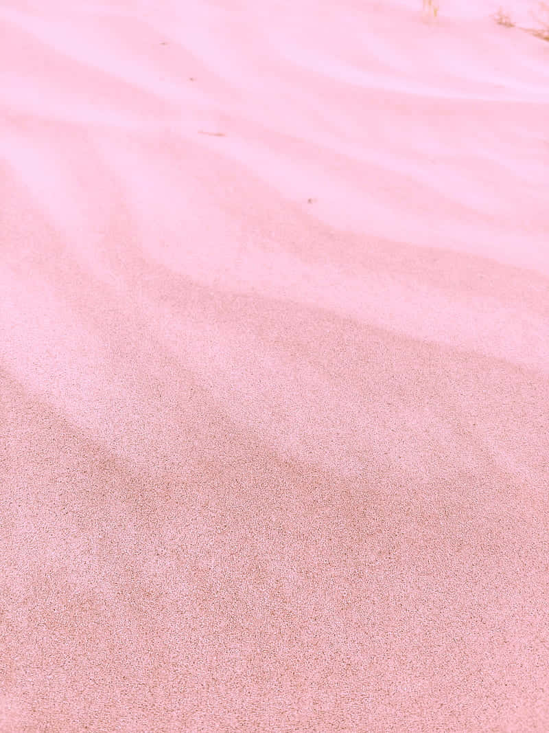 pink beach aesthetic, soft pink sand dunes, gentle light, SD Phone Wallpaper