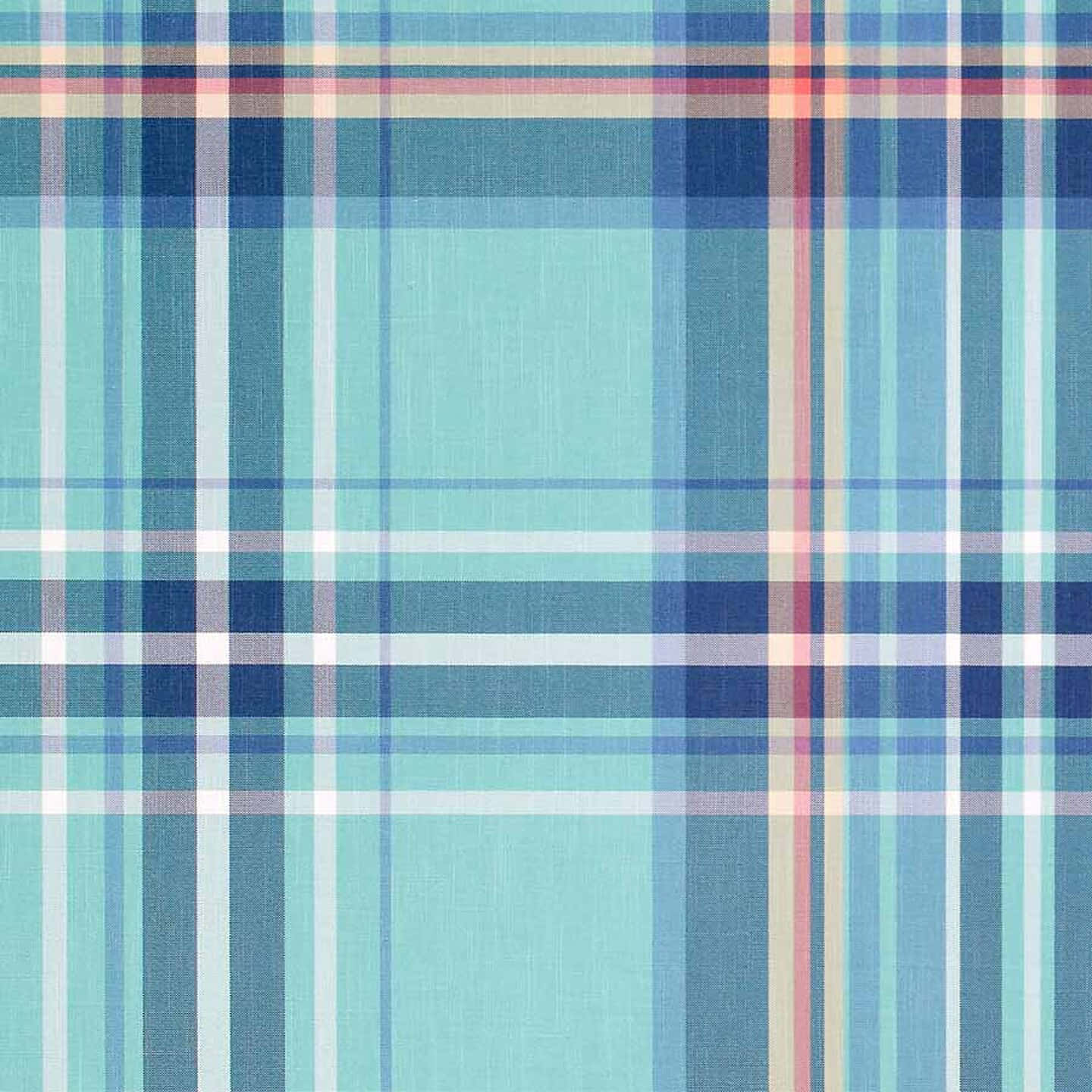 Preppy Blue, plaid pattern, teal blue, HD Desktop Wallpaper