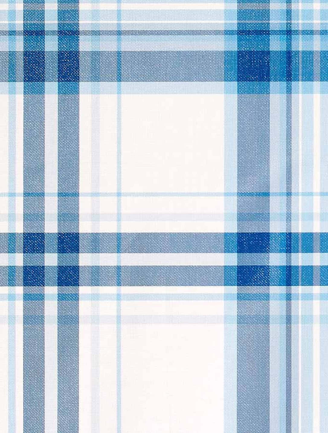 Preppy Blue, plaid pattern, blue and white, HD Phone Wallpaper