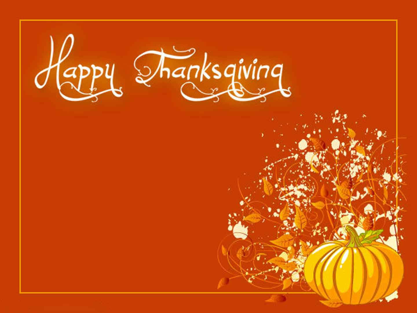 Thanksgiving, pumpkin, autumn leaves, HD Desktop Wallpaper