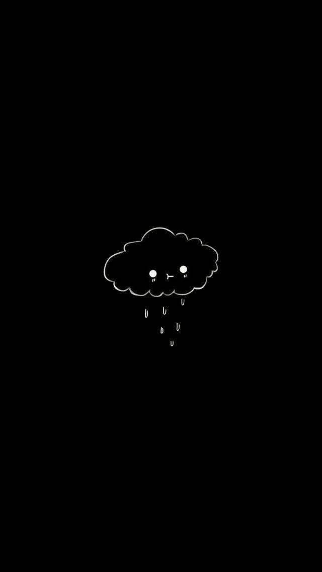 Pretty Aesthetic, line art, white line drawing, SD Phone Wallpaper