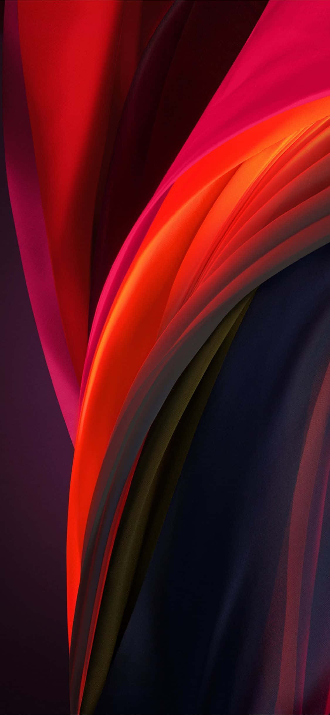 iPhone 2020, red, orange, Full HD Phone Wallpaper