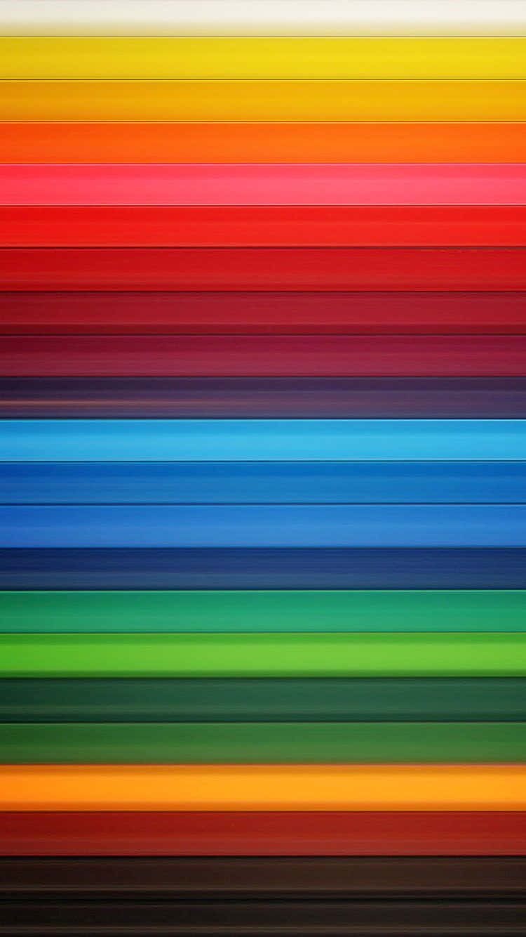 rainbow, horizontal stripes, colorful background, HD Phone Wallpaper