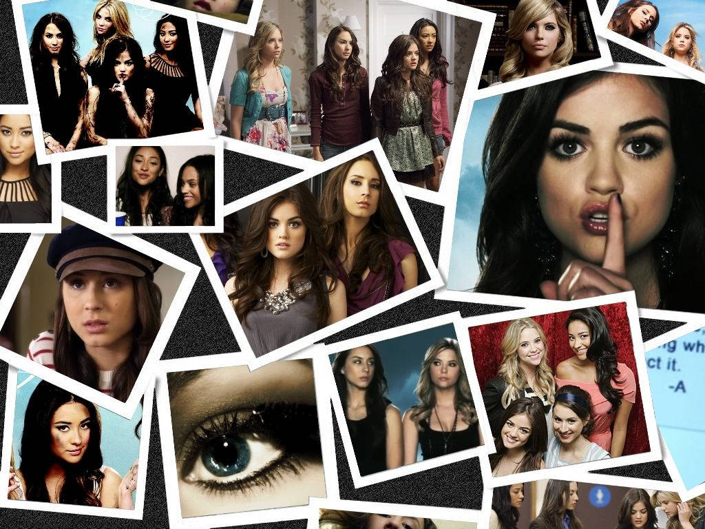 Pretty Little Liars, photo stills, collage, SD Desktop Wallpaper