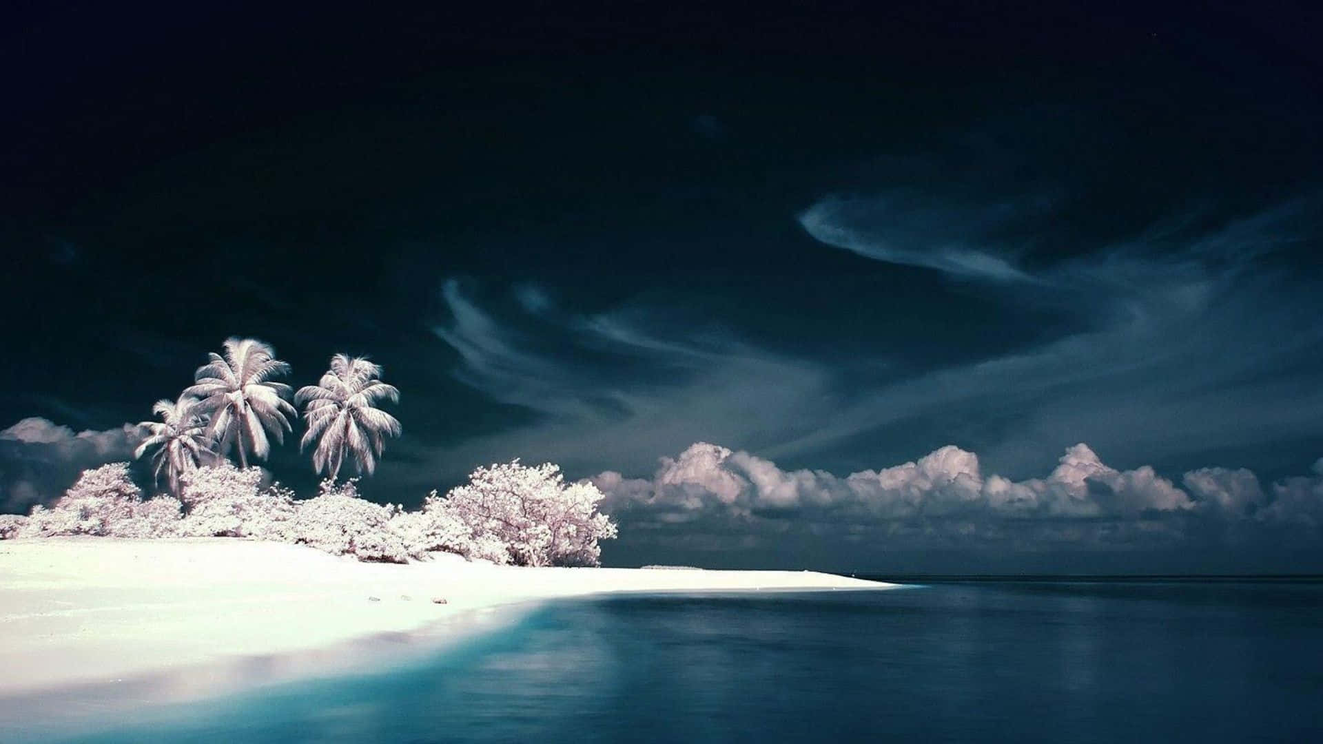 beautiful ocean, 1920 x 1080, surreal tropical island, Full HD Desktop Wallpaper