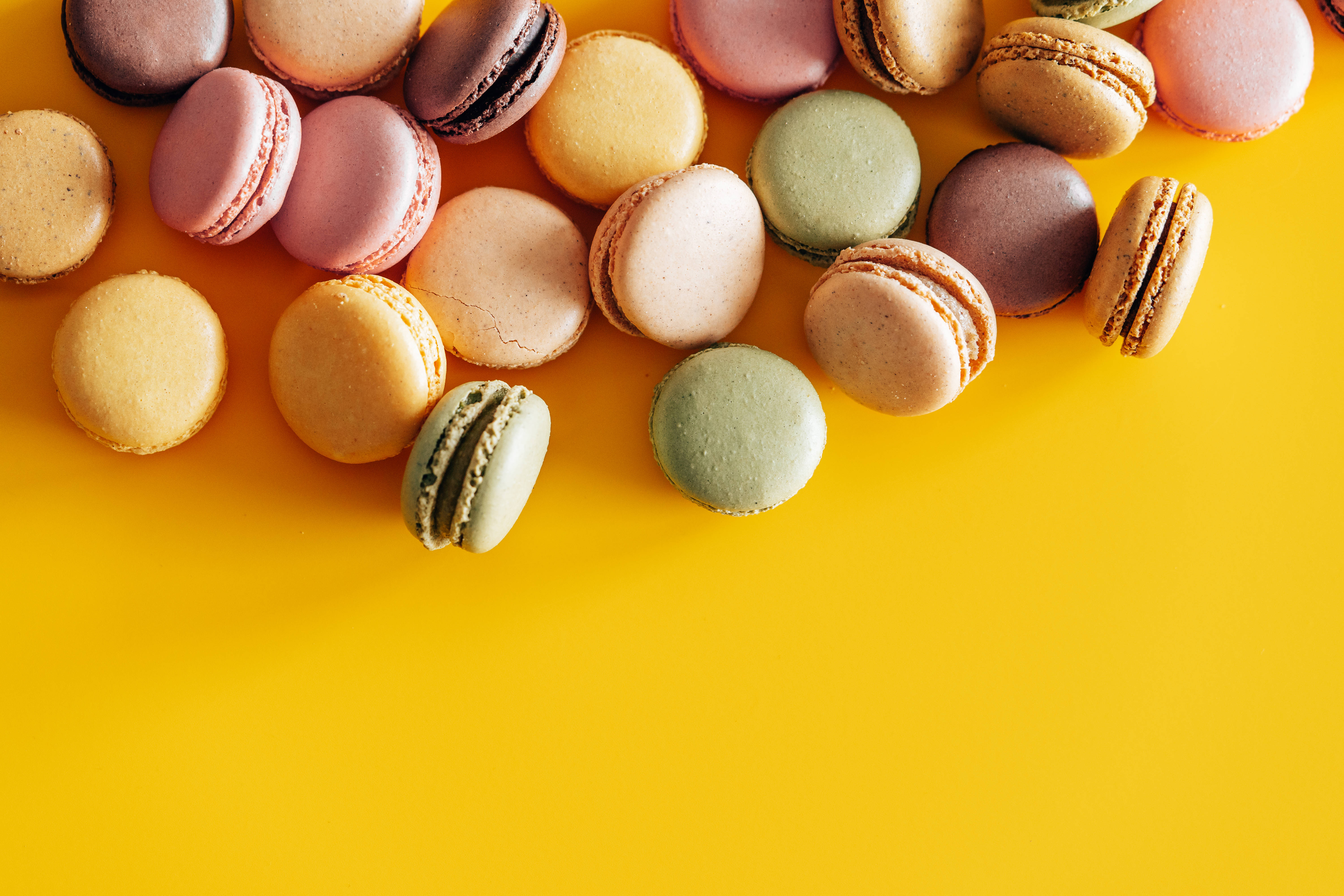 pretty pastel, macarons, pastel, 5K Desktop Wallpaper