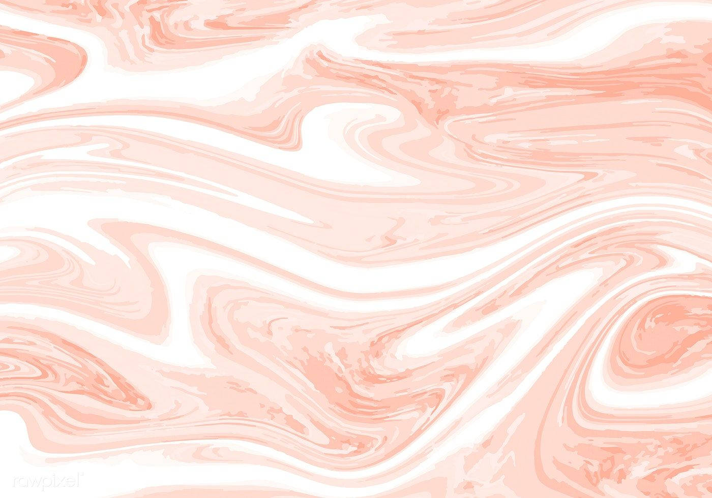 pastel rose marble, soft peach, white swirls, HD Desktop Wallpaper