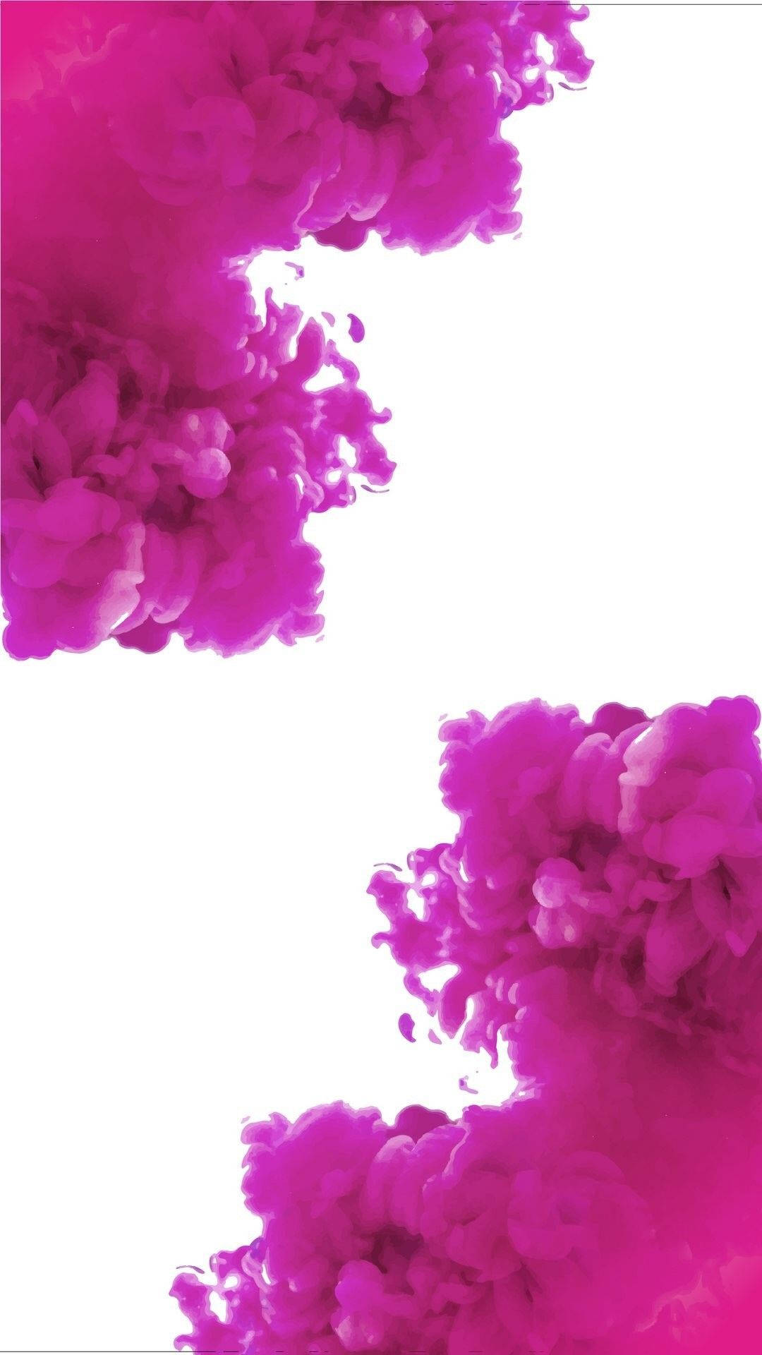 Pink Smoke, magenta ink, diagonally, Full HD Phone Wallpaper