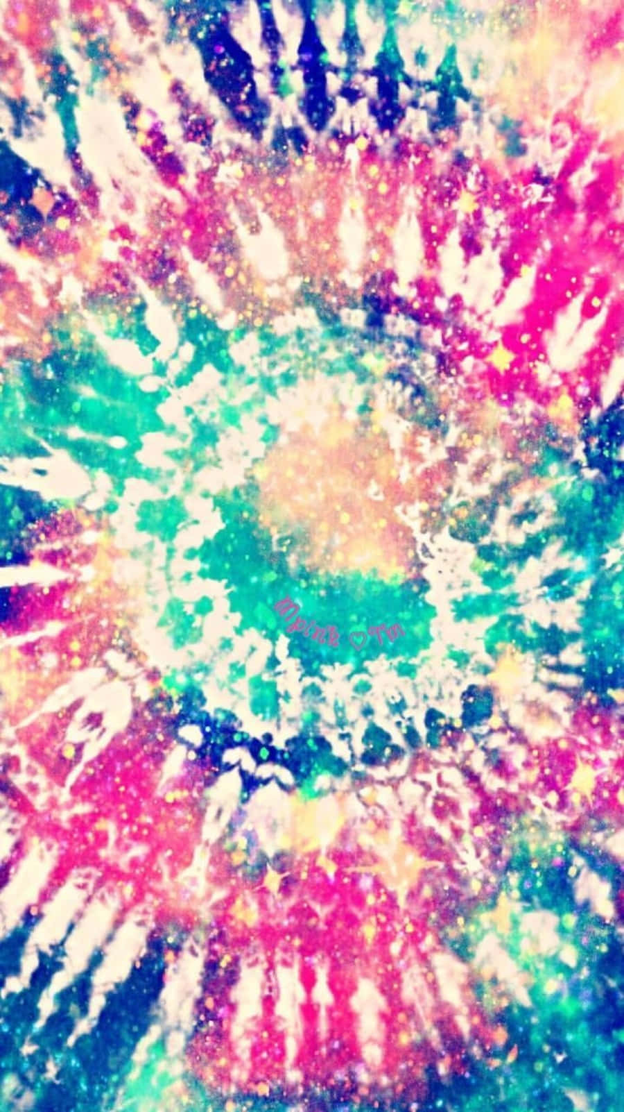Pretty Tie Dye, green, blue, HD Phone Wallpaper