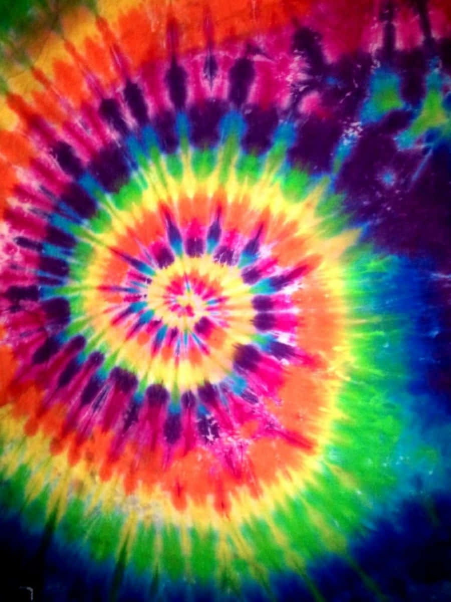 Pretty Tie Dye, milky way, rainbow hues, SD Phone Wallpaper