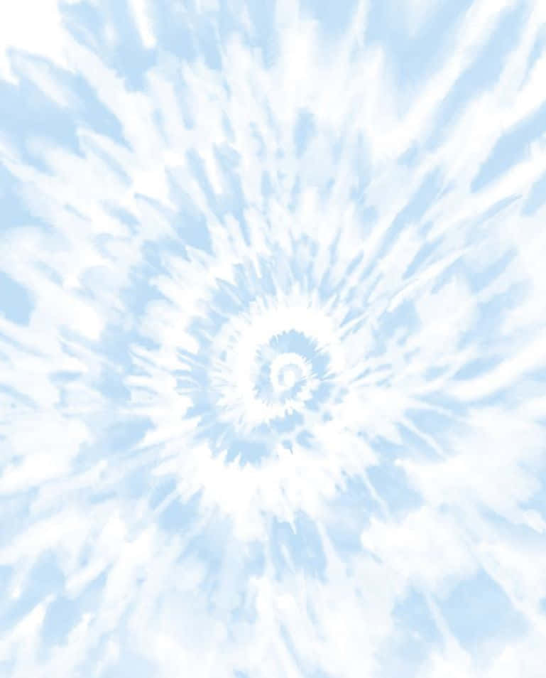 pastel tie dye, soft blue, white, SD Phone Wallpaper