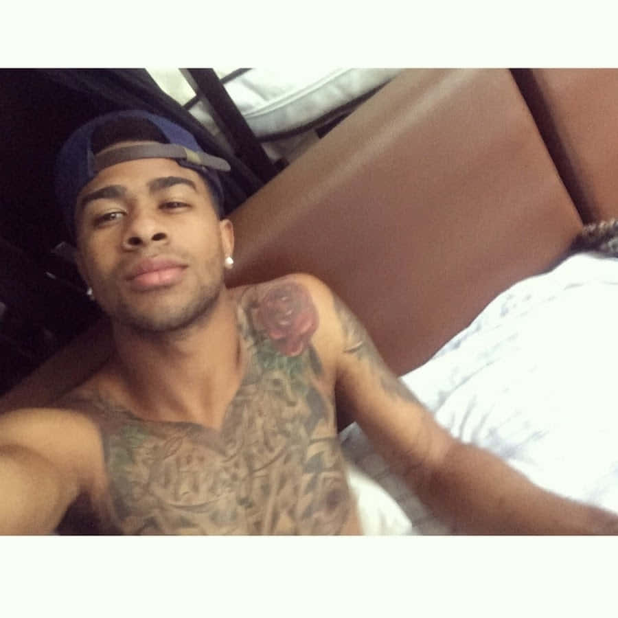 prettyboyfredo, tattoos, backward cap, SD Desktop Wallpaper