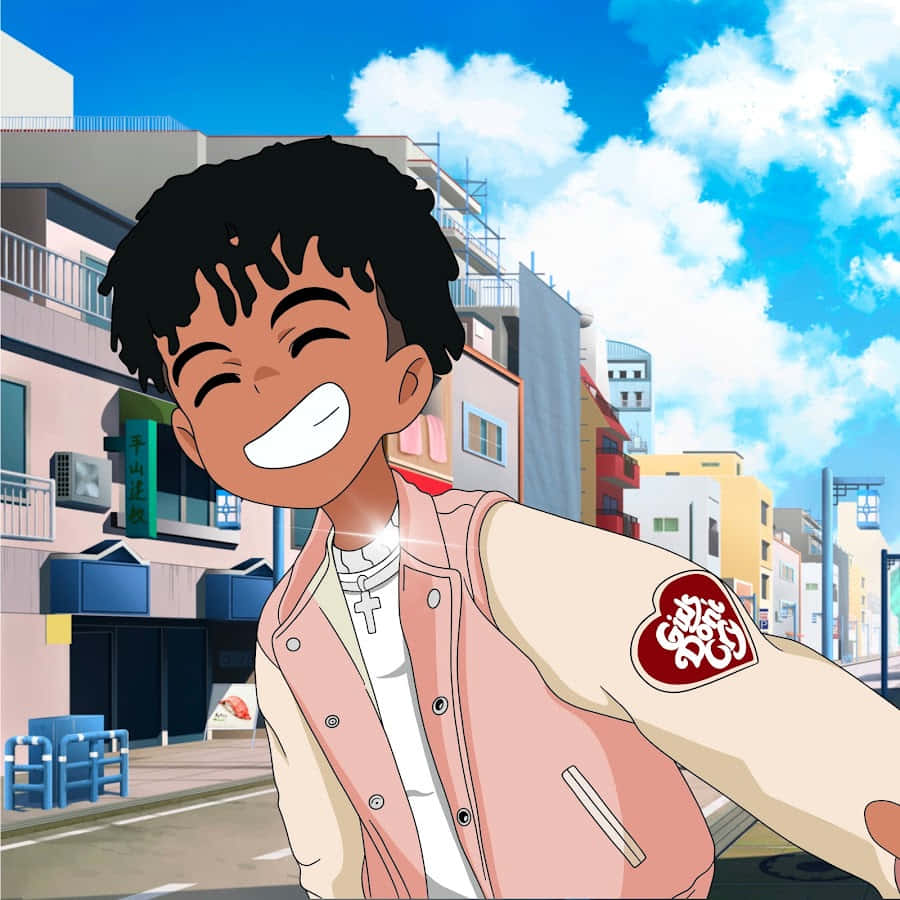 Prettyboyfredo, anime boy, curly hair, SD Desktop Wallpaper