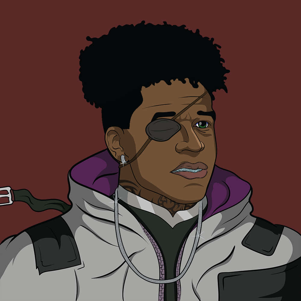 Prettyboyfredo, eyepatch, tattoos, SD Desktop Wallpaper