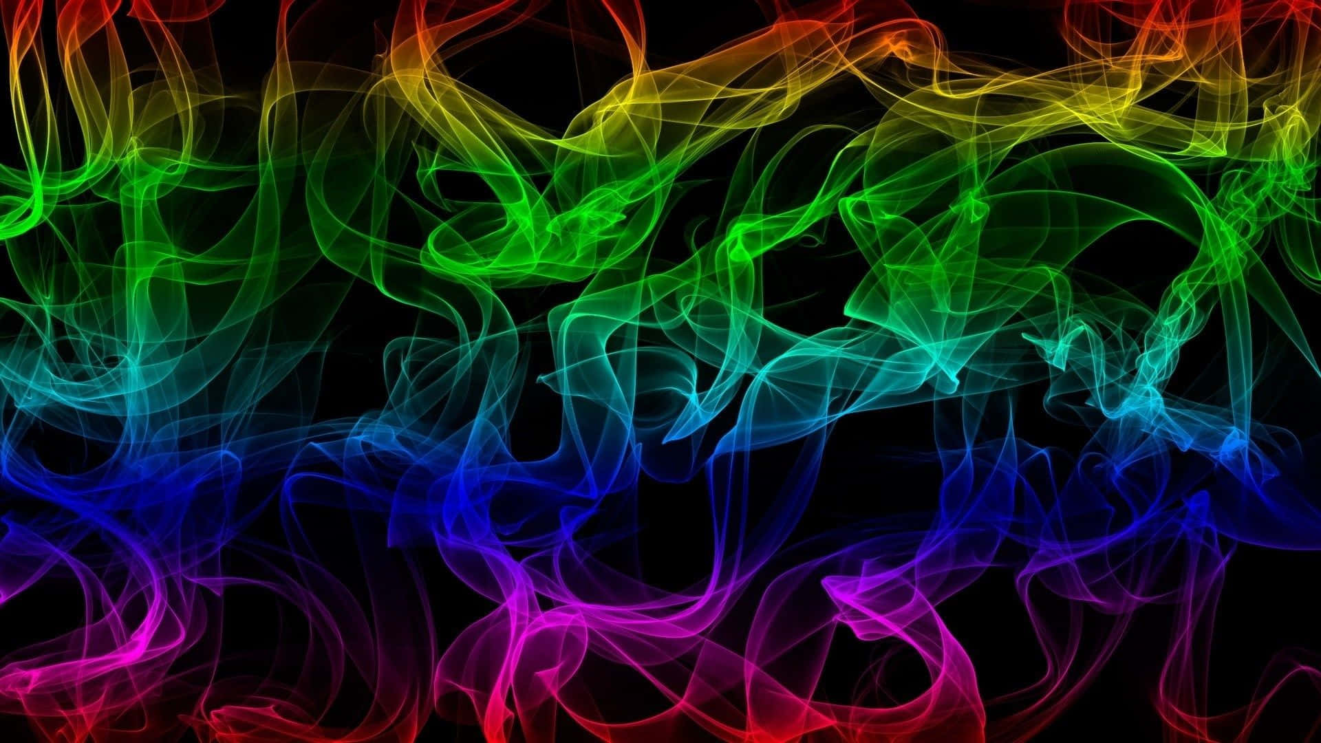Rainbow Smoke, Pride Desktop, rainbow-colored smoke, Full HD Desktop Wallpaper