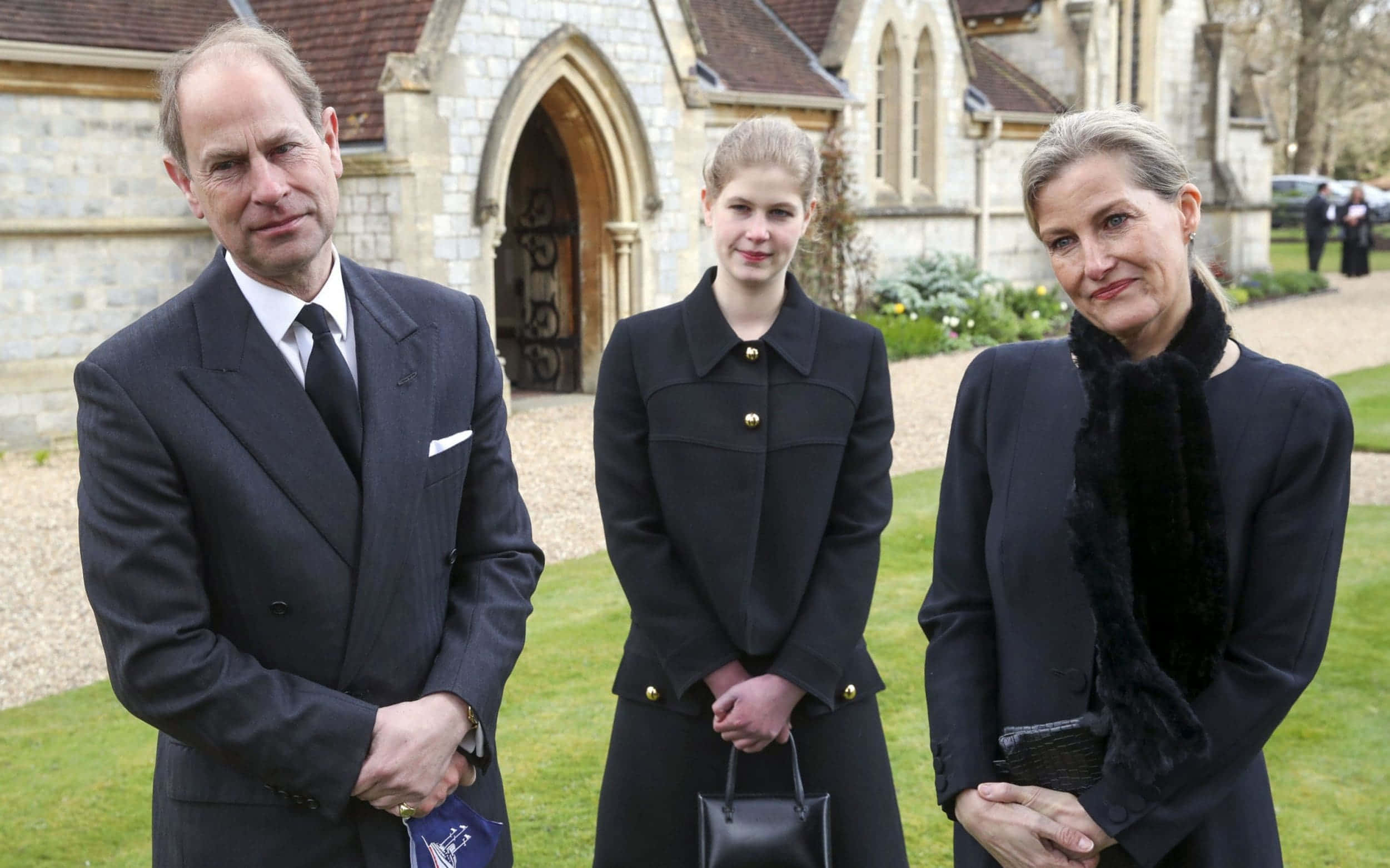 Prince Edward, wife, daughter, Full HD Desktop Wallpaper