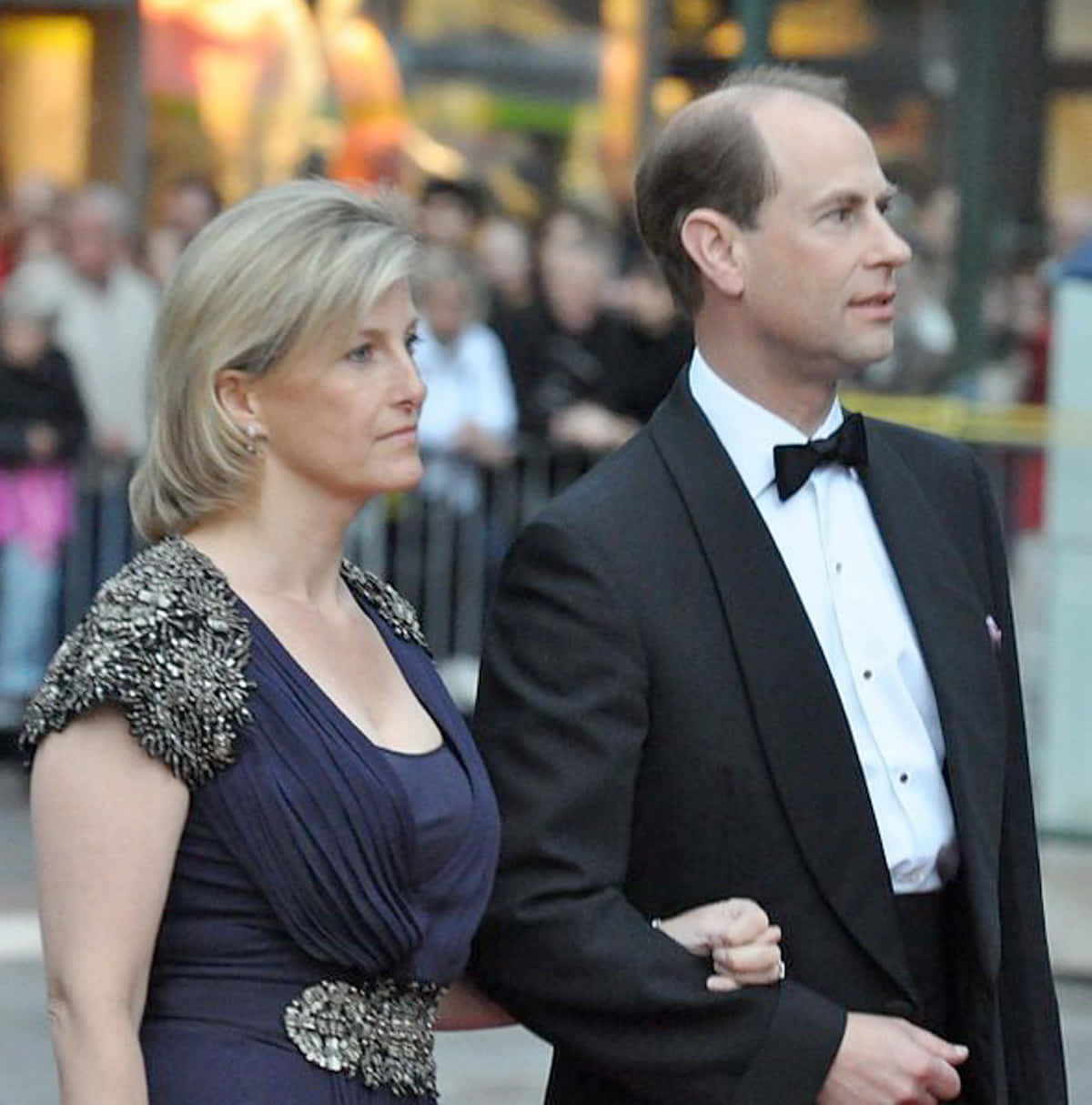Prince Edward, formal evening wear, outdoor event, SD Phone Wallpaper