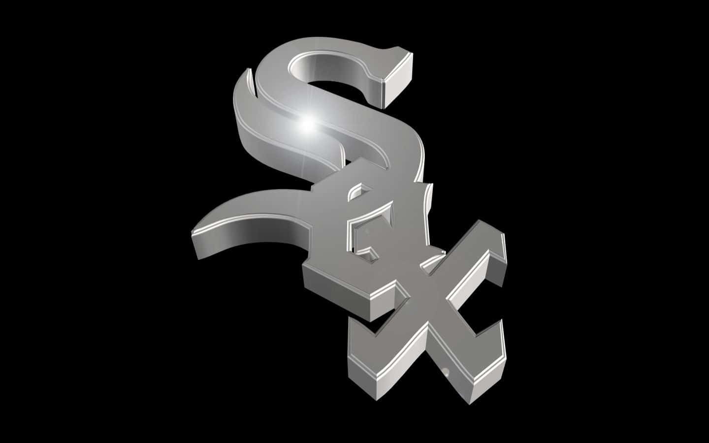 Prince Symbol, 3D interlocking S and X logo, sleek silver, HD Desktop Wallpaper