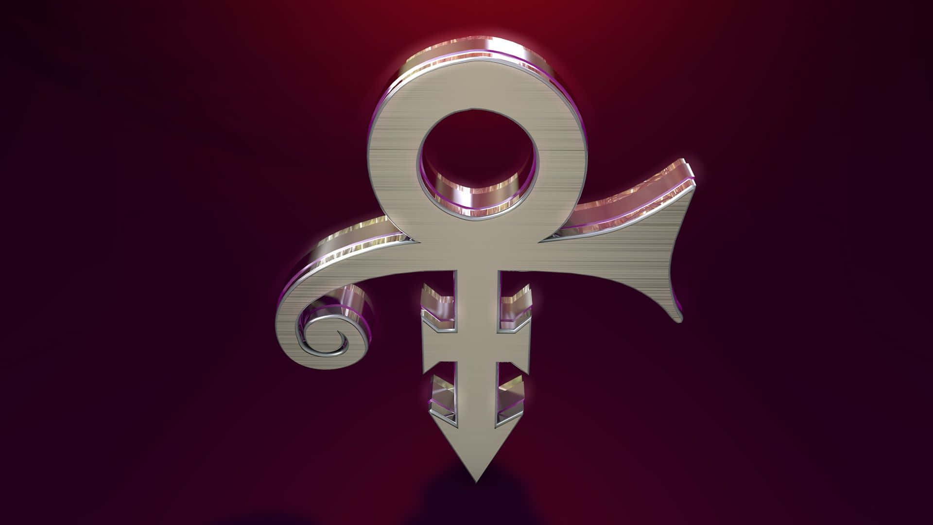 Prince Symbol, gold finish, ankh symbol, Full HD Desktop Wallpaper
