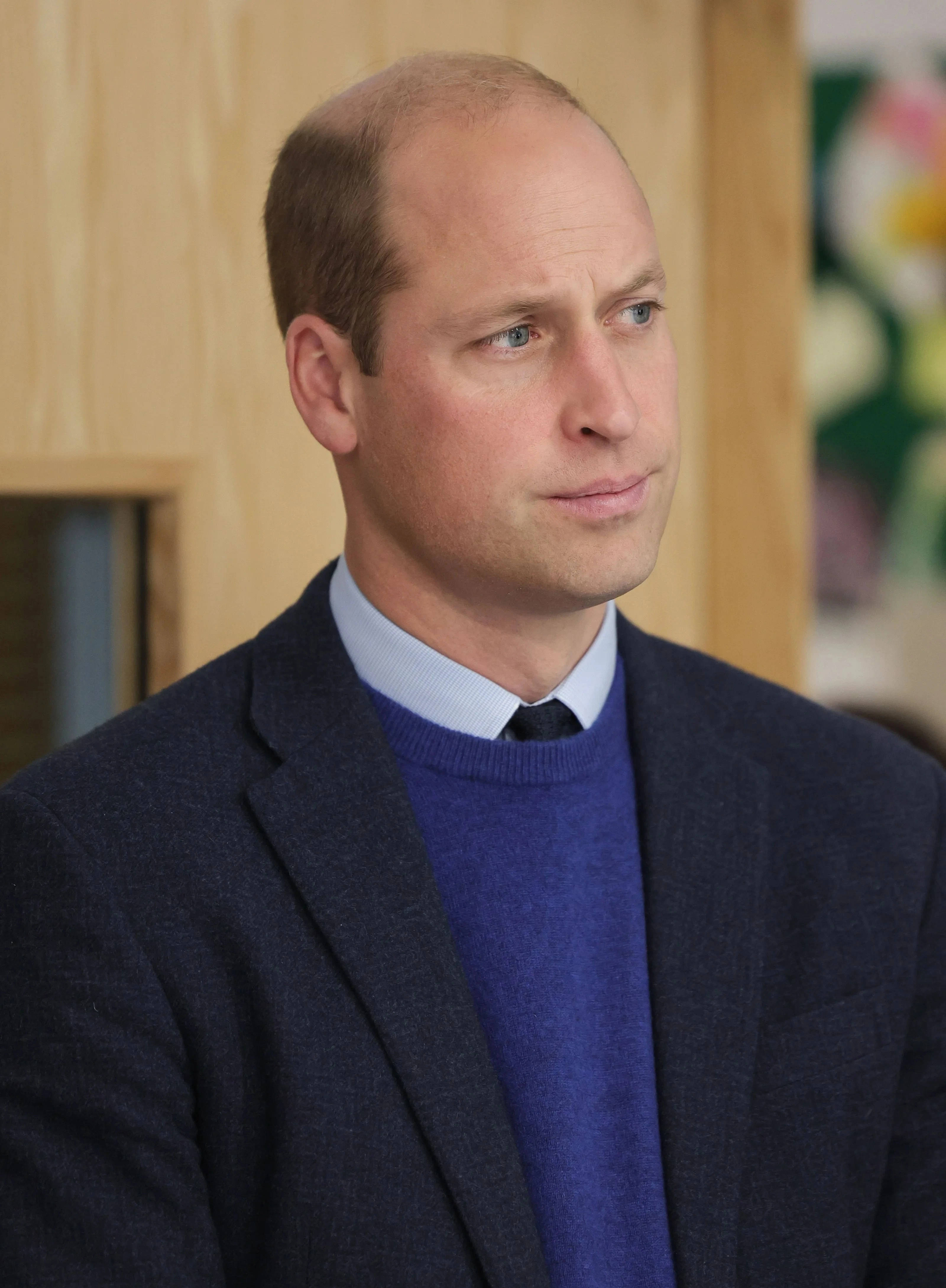 Prince William, navy blazer, blue sweater, 4K Phone Wallpaper