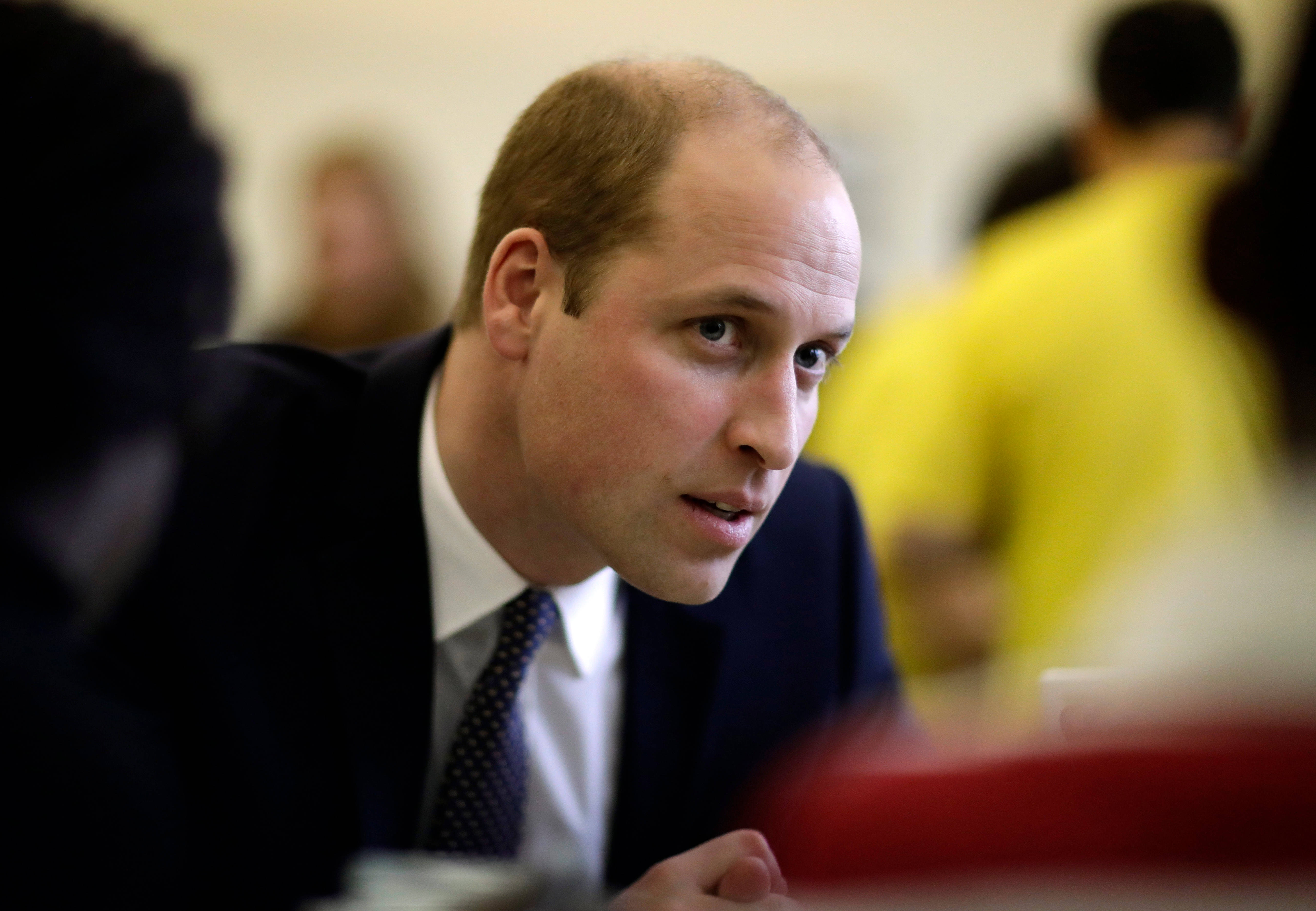 Prince William, dark suit, tie, 5K Desktop Wallpaper