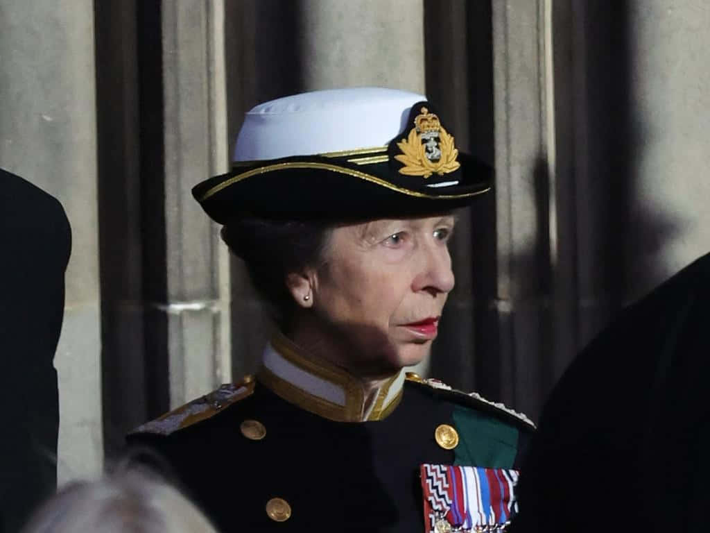 Princess Anne, military uniform, formal naval uniform, SD Desktop Wallpaper