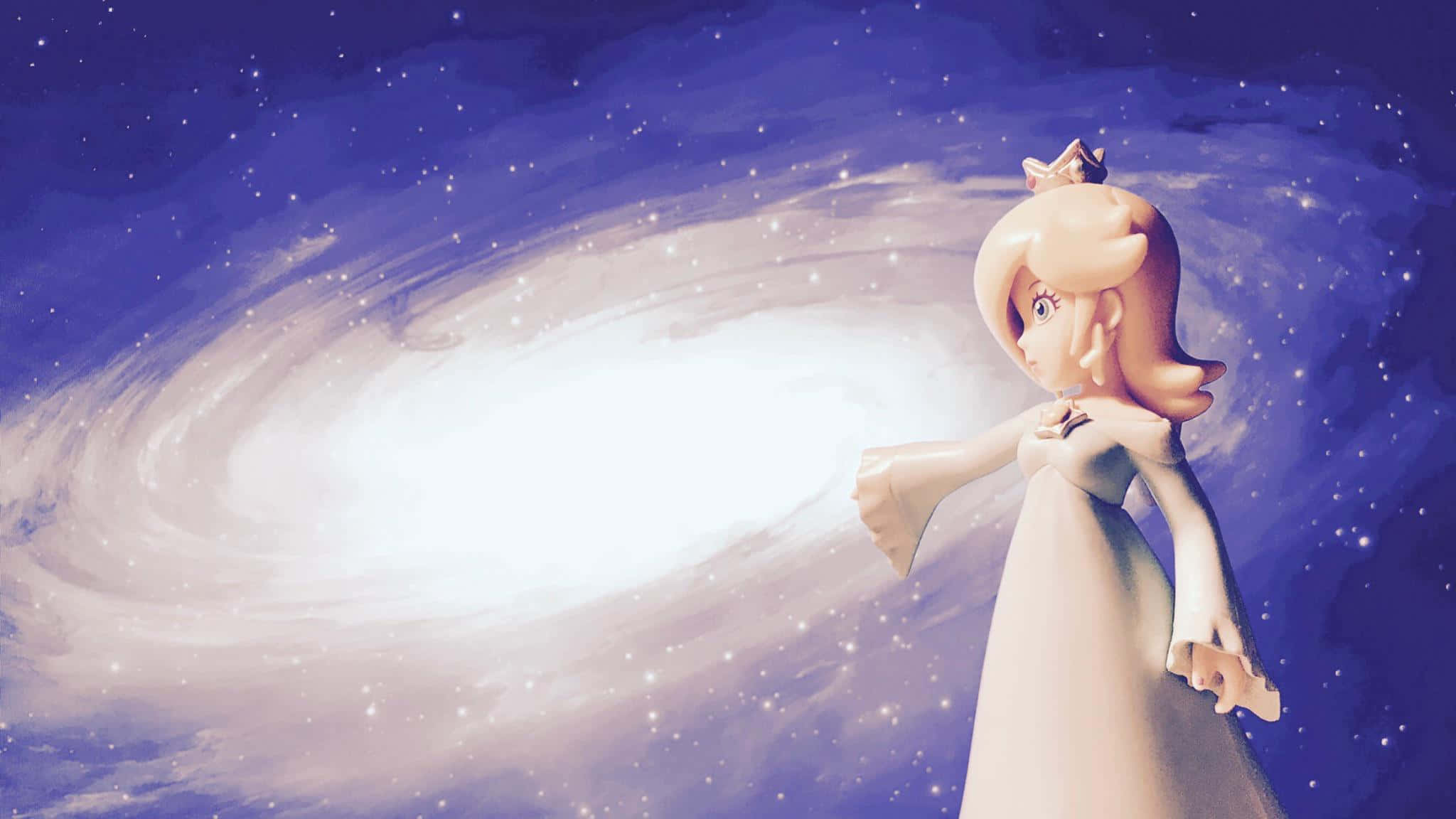 Princess Rosalina, galaxy, stars, Full HD Desktop Wallpaper