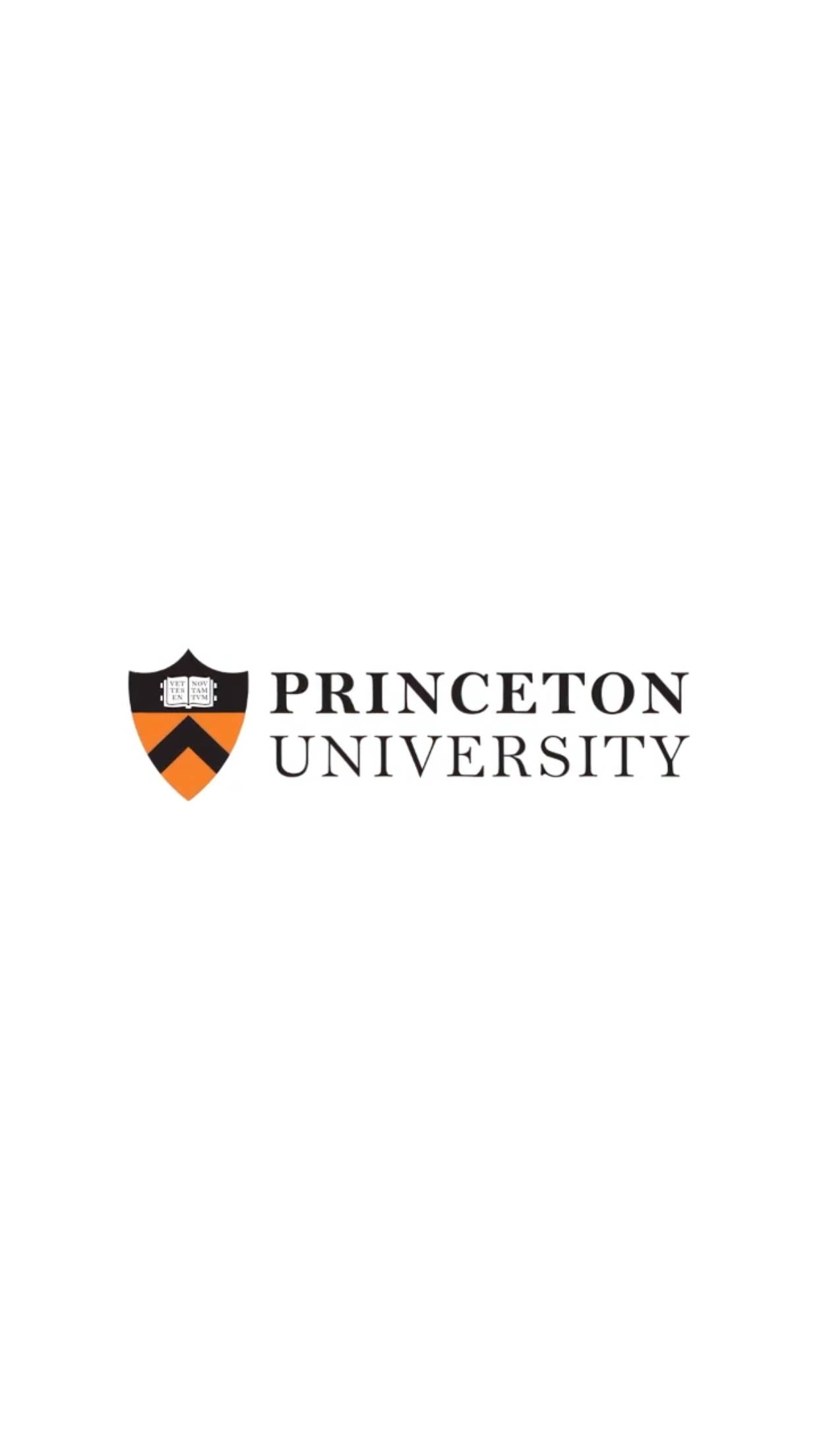 Princeton University, black and orange shield, open book, Full HD Phone Wallpaper